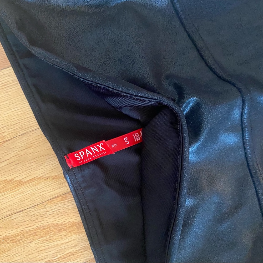 Spanx Faux Leather Leggings